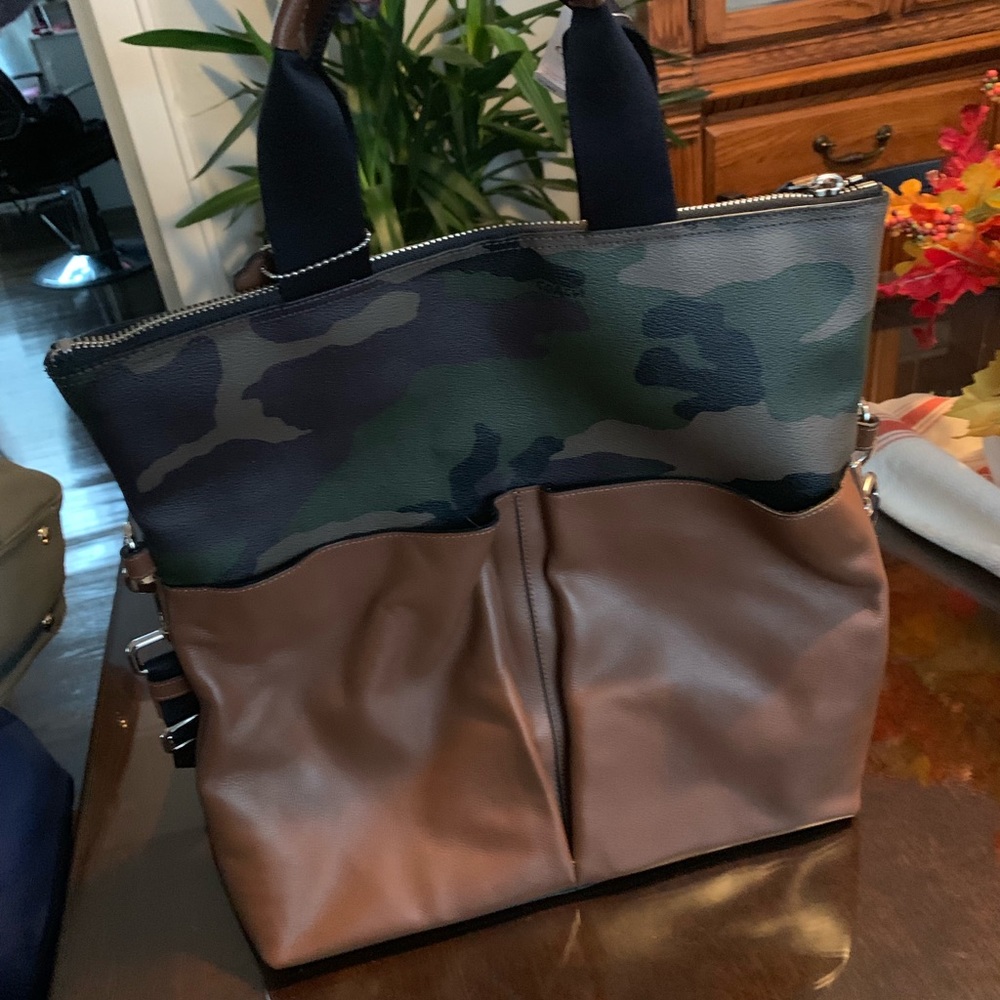 Coach Camo Crossbody Bag